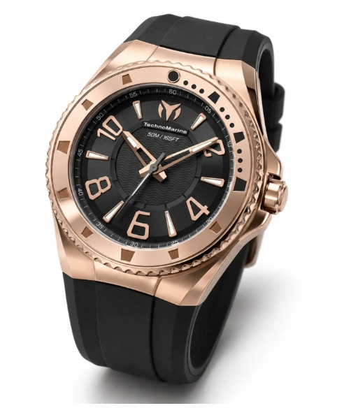 TechnoMarine Lusso Mare Men's Watch - Black