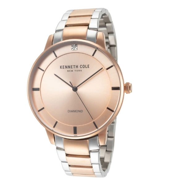 Kenneth Cole Classic Rose Gold Dial Men's Quartz Watch