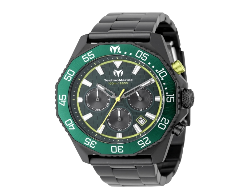 PRE ORDER :TechnoMarine Racing Legends Racing Legends Men's Watch Black