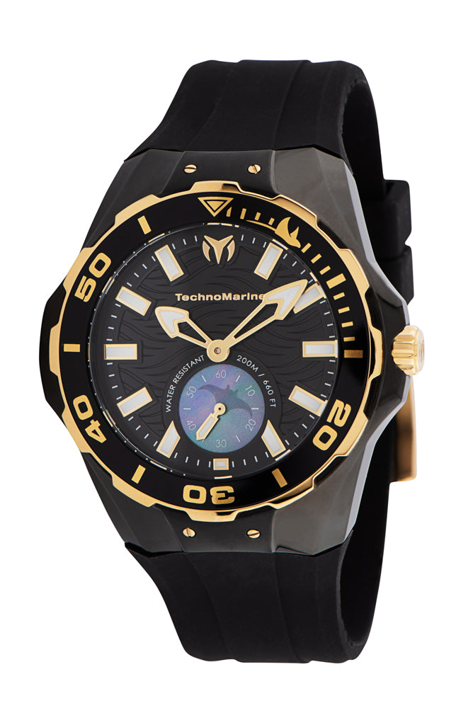 TechnoMarine Cruise Monogram Men's Watch w/ Mother of Pearl Dial - 49mm