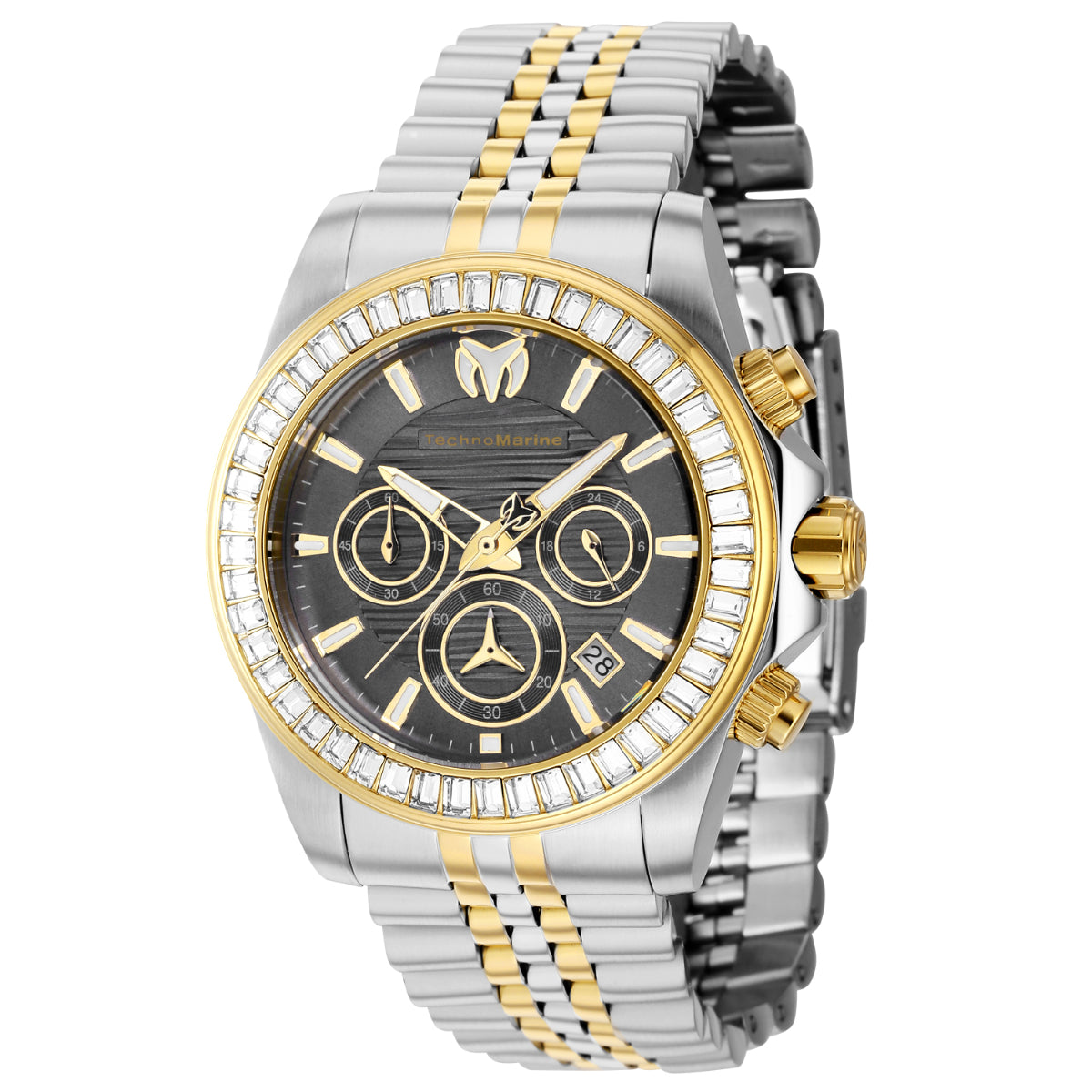 TechnoMarine Manta Ray Men's Watch - 42mm, Steel, Gold