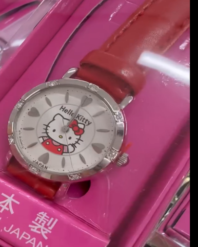 hello kitty watch