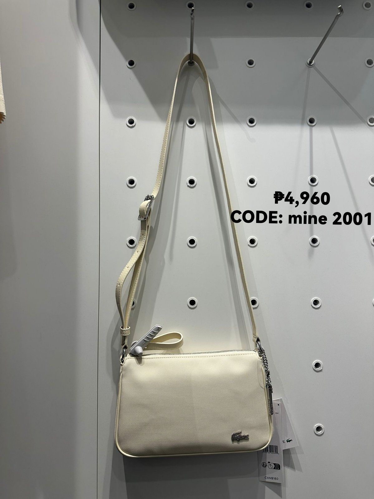 Lacoste Sling Bag Ladies