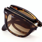 Ray-Ban Wayfarer Folding Classic Brown Classic B-15 Unisex Sunglasses