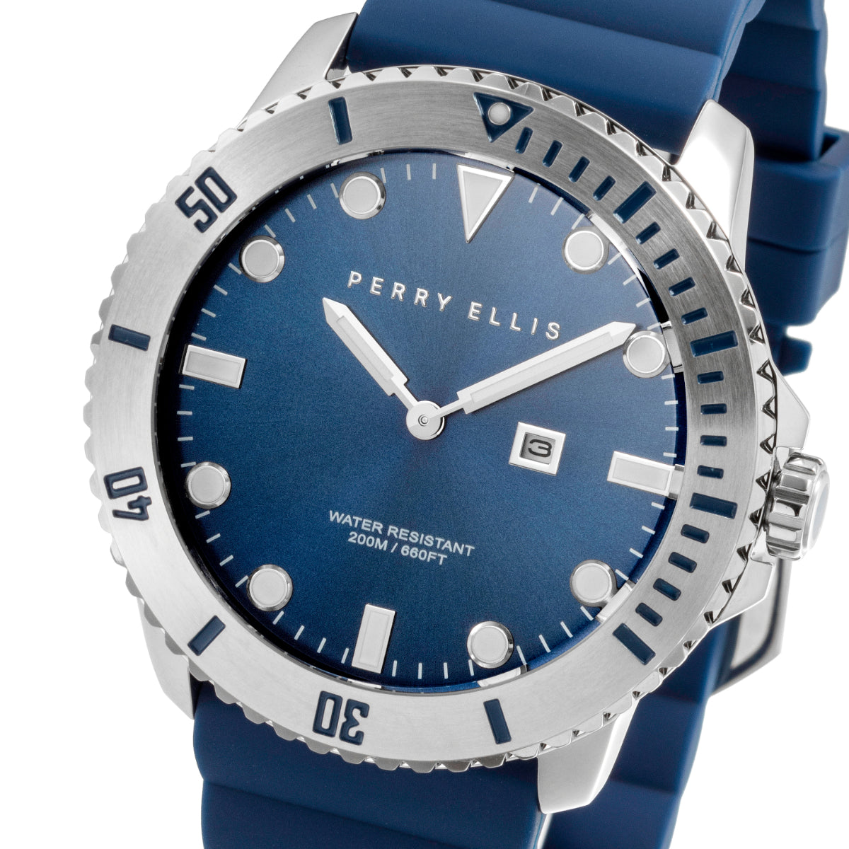 Perry Ellis Deep Diver Men's Watch - Blue