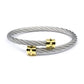 CHARRIOLStainless Yellow Gold Bangle, Size S
