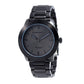 Perry Ellis Unisex Slim Line Men's  - 42mm, Black