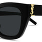 sunglasses83 : SL M153 001 55 Saint Laurent Women Sunglasses Fit M/L