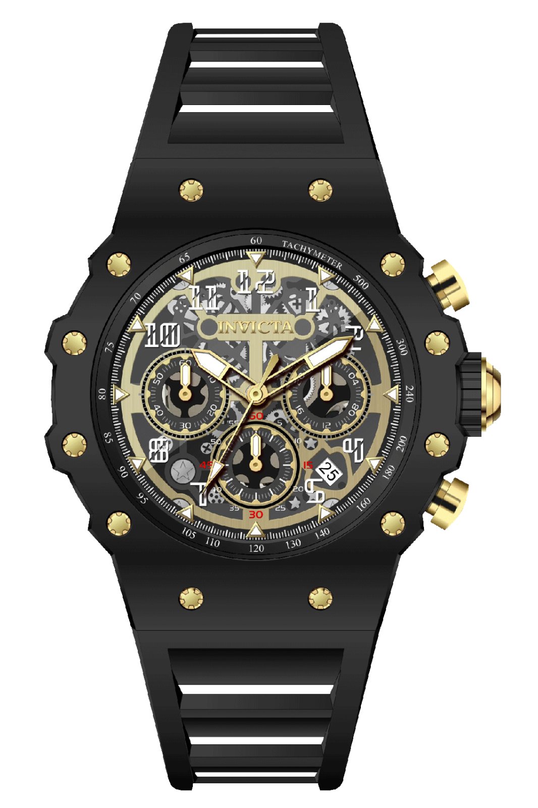 watch389 : 69650 Invicta Mens Watch 43mm