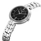 TISSOT Black Dial Ladies Stainless Steel Watch,30mm