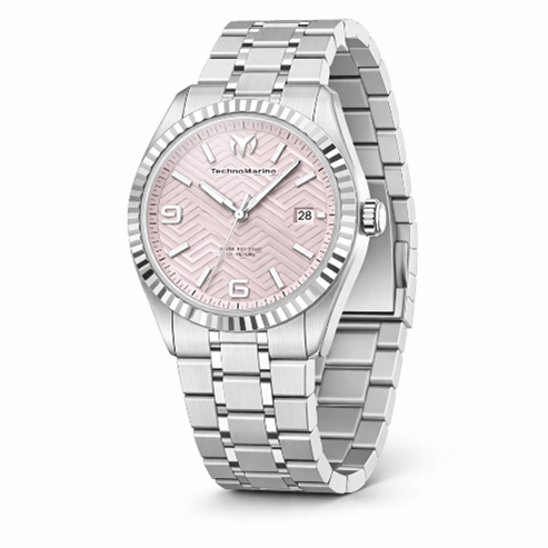 TechnoMarine TERRA NOVA Quartz Light Pink Dial Women's Watch