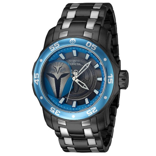 Invicta Star Wars Bo Katan Men's Watch - 48mm, Steel, Gunmetal