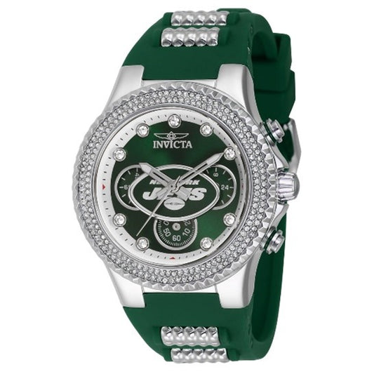 Invicta NFL New York Jets Unisex Watch - 39mm, Steel, Green