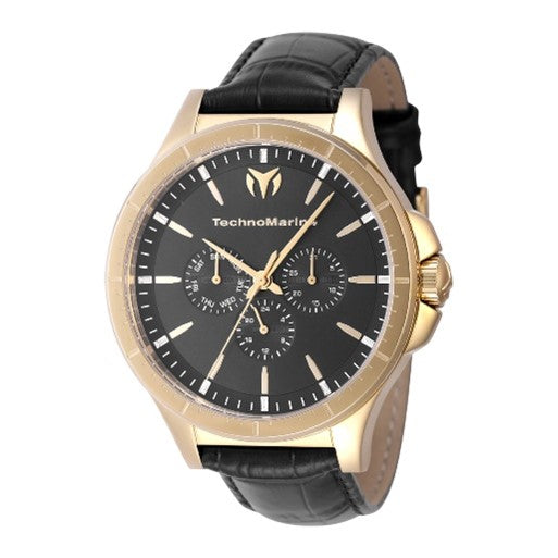 TechnoMarine MoonSun Men's Watch - 45mm, Black