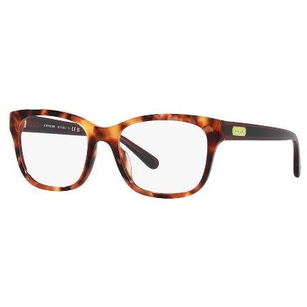 COACH WOMEN'S BROWN SQUARE OPTICALS