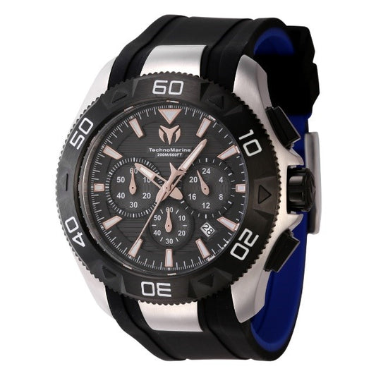 TechnoMarine UF6 Men's Watch - 48mm, Black, Blue