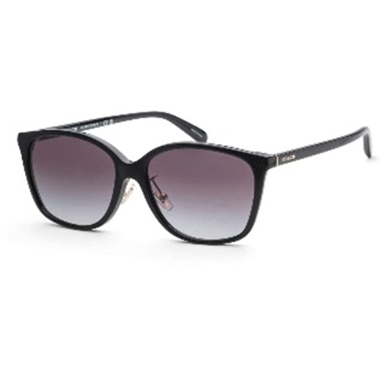 COACH WOMEN'S BLACK SQUARE SUNGLASSES