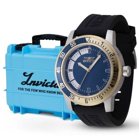 Invicta Specialty White, Blue Men's Watch Bundle - 45mm