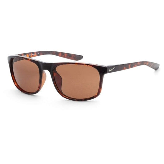 Nike Unisex Brown Rectangular Sunglasses