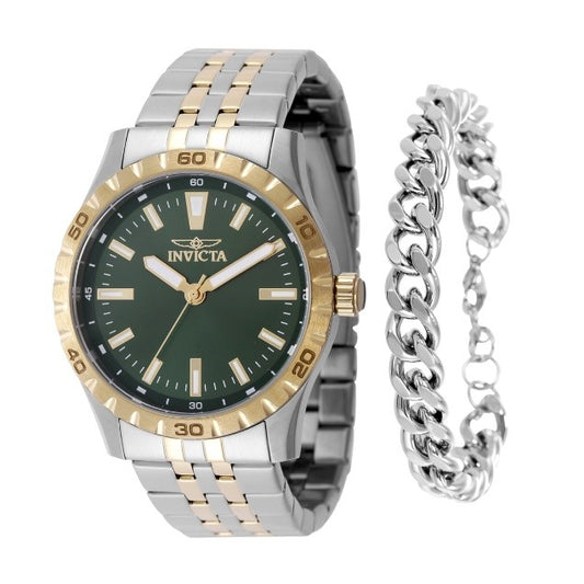 Invicta Specialty Men's Watch - 42mm, Gold, Steel With Bracelet Set