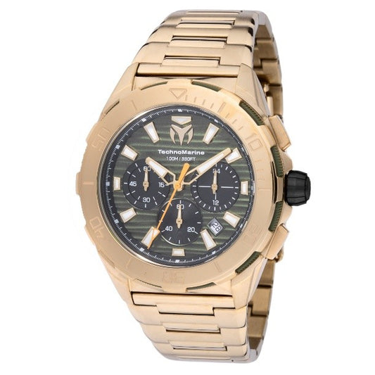 TechnoMarine Seven Seas Men's Watch - 44mm, Gold