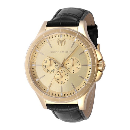 TechnoMarine MoonSun Men's Watch - 45mm, Black