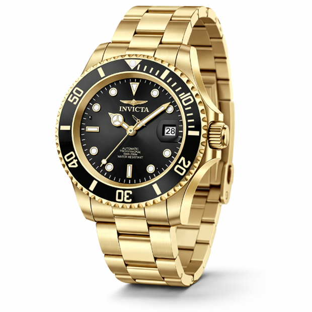 Invicta Pro Diver Automatic Men's Watch - 40mm, Gold