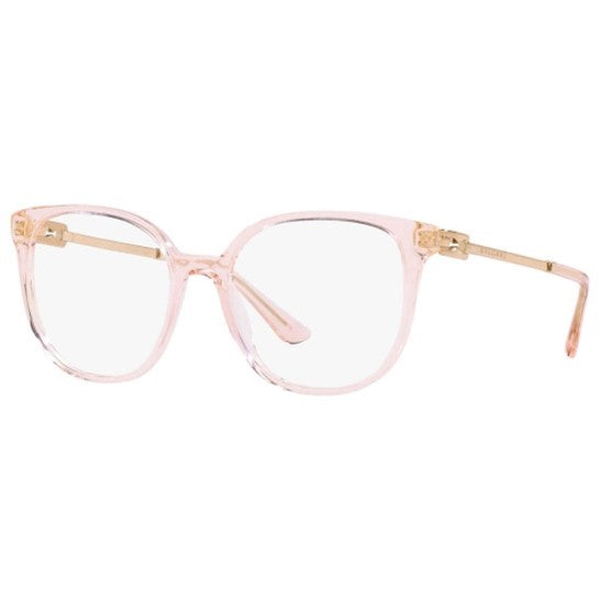 Bulgari Women's Pink Square Opticals