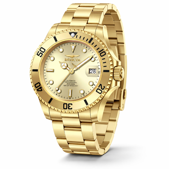 Invicta Pro Diver Automatic Men's Watch - 40mm, Gold