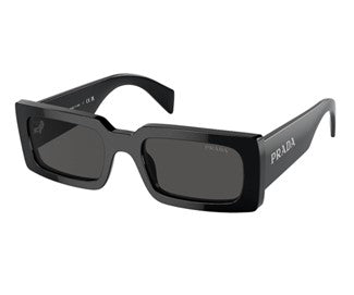 Prada Grey Rectangular Ladies Sunglasses