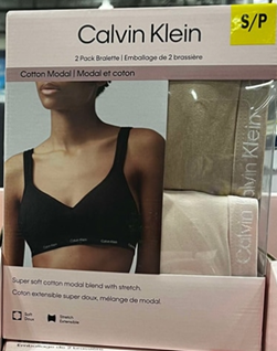 Calvin Klein Women’s Bralette, nude Size Small