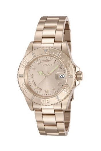 Invicta Pro Diver 0.06 Carat Diamond Swiss Ronda 515 Caliber Ladies Watch - 40mm, Rose Gold