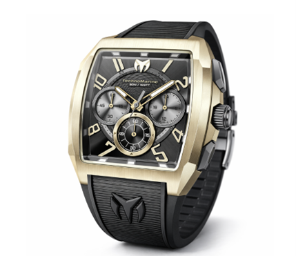 TechnoMarine Aqua Quadrant Men's Watch - 41mm, Black