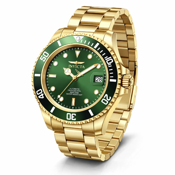 Invicta Pro Diver Automatic Men's Watch - 40mm, Gold