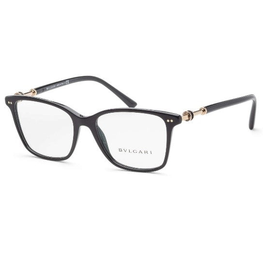 Bulgari Women's Black Square Opticals