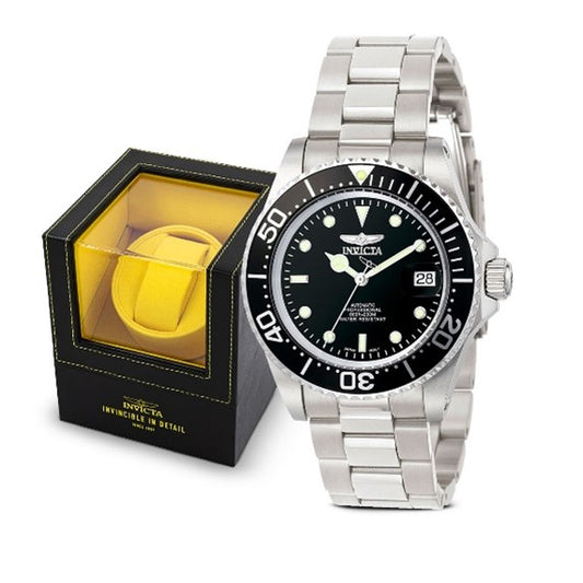 Invicta Pro Diver Automatic Men's Watch Bundle - 40mm