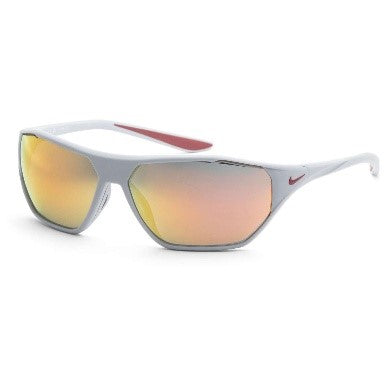 Nike Unisex Grey Rectangular Sunglasses