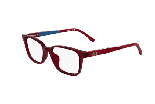 Lacoste Unisex Red Rectangular Opticals