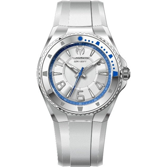 TechnoMarine Lusso Mare Unisex Watch - 44mm, White