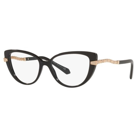 Bulgari Women's Black Cat-Eye Opticals