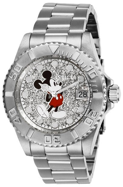Invicta Disney Limited Edition Mickey Mouse Swiss Ronda 515 Caliber Women's Watch - 40mm, Steel
