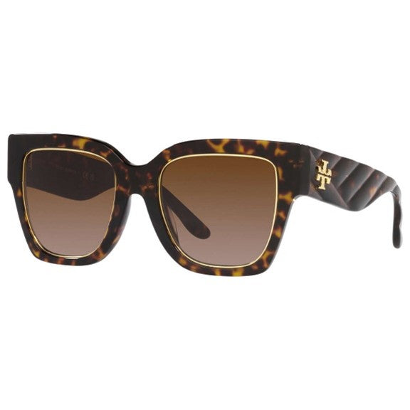 Tory Burch Women's Brown Square Sunglasses