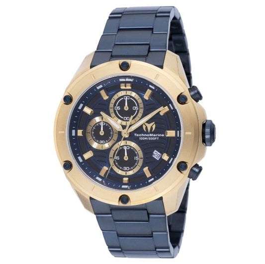 TechnoMarine Oceanico Men's Watch - 44mm, Dark Blue