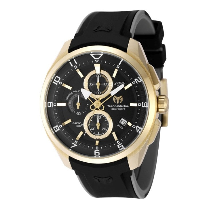 TechnoMarine Ocean Quantum Sport Men's Watch - 44mm, Grey, Black