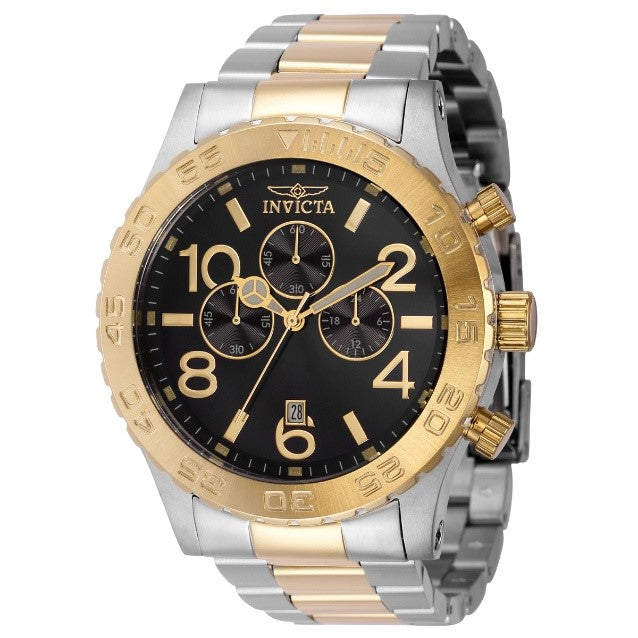 Invicta Specialty Pulse Mens Watch - 50mm, Gold, Steel