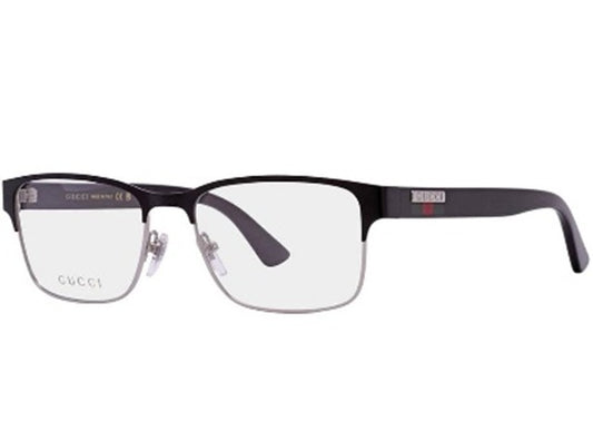 Gucci Demo Rectangular Men's Eyeglasses