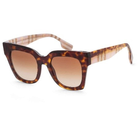 BURBERRY WOMEN'S BROWN SQUARE SUNGLASSES