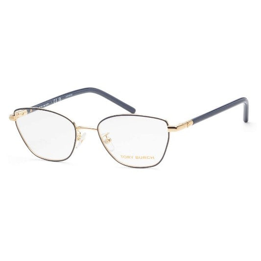 Tory Burch Women's Gold Geometric Opticals