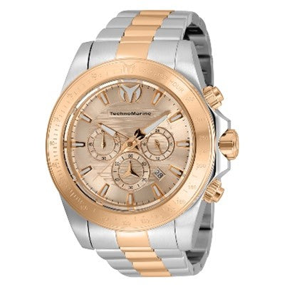 TechnoMarine Manta Grand Men's Watch - 47mm, Steel, Rose Gold