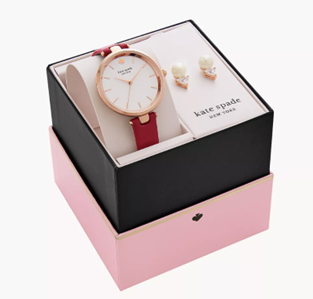 kate spade new york holland watch and earring set